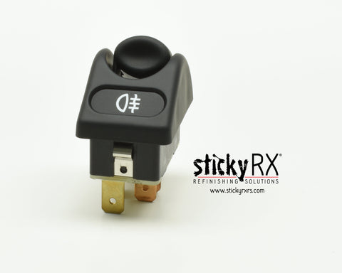 Ferrari 360 / 430 / 575 Rear Fog Lamp Switch, OEM, Refinished P/N: 180733