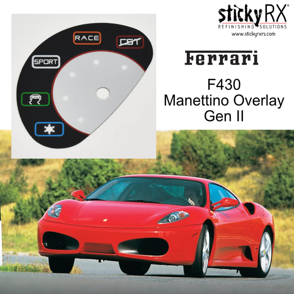 Ferrari 430 Manettino Overlay, Gen II