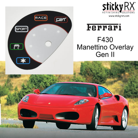 Ferrari 430 Manettino Overlay, Gen II