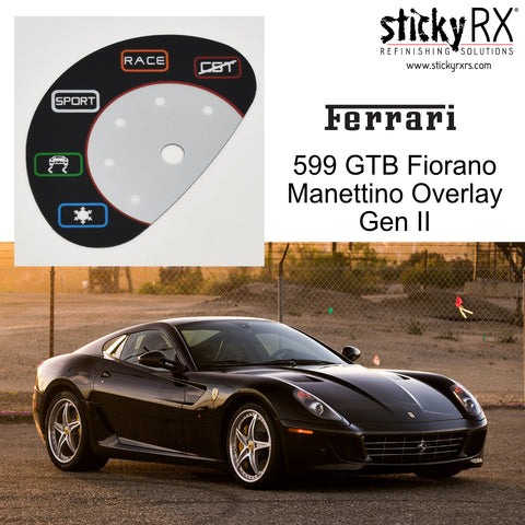 Ferrari 599 Manettino Overlay, Gen II