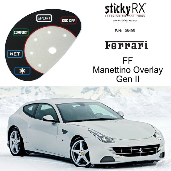 Manettino Overlay, Multiple Ferrari Models - Select Your Model