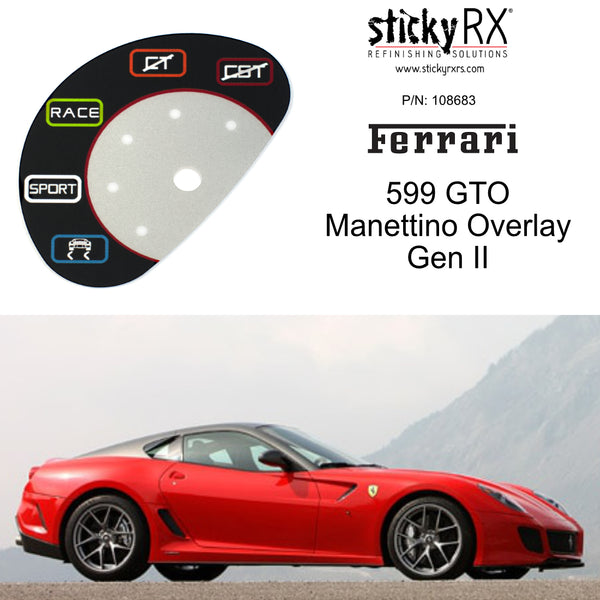 Manettino Overlay, Multiple Ferrari Models - Select Your Model
